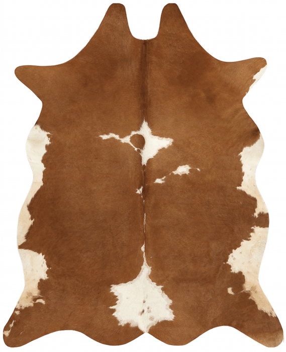 Covor din Piele, Model Malmo P0142-086, Model Belgian, Maro, Dimensiunea 155x190 cm [5]
