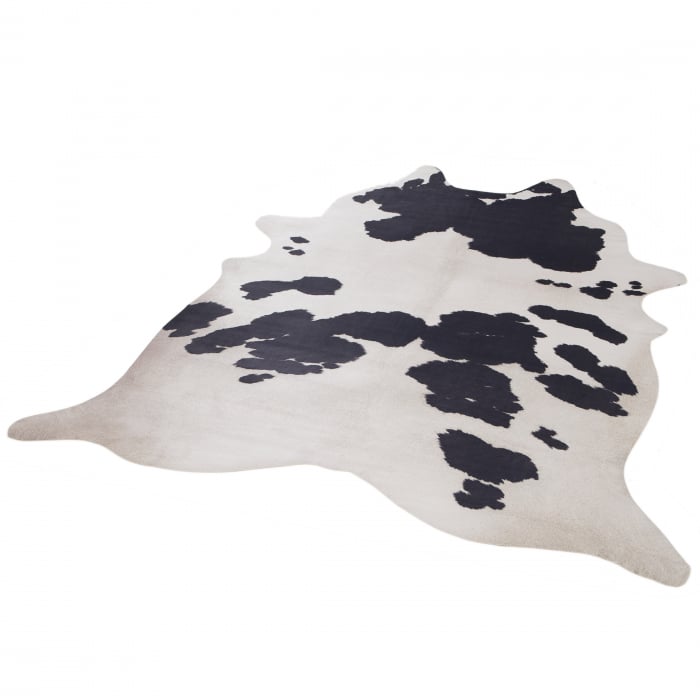 Covor din piele, Model Malmo P0142-063, Model Belgian, Cream, Dimensiunea 155x190 cm [3]
