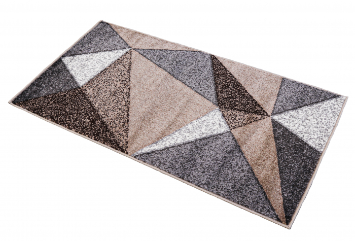 Model Mira 24011/162, Covor Dreptunghiular 80x150 cm, Gri/Maro [3]