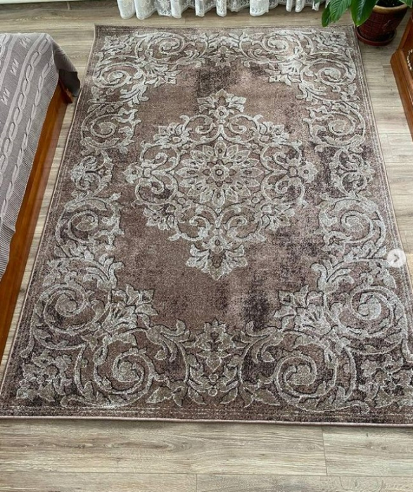 Covor Sufragerie/Dormitor, Model Mira 24016/132, Dreptunghiular, Maro [5]