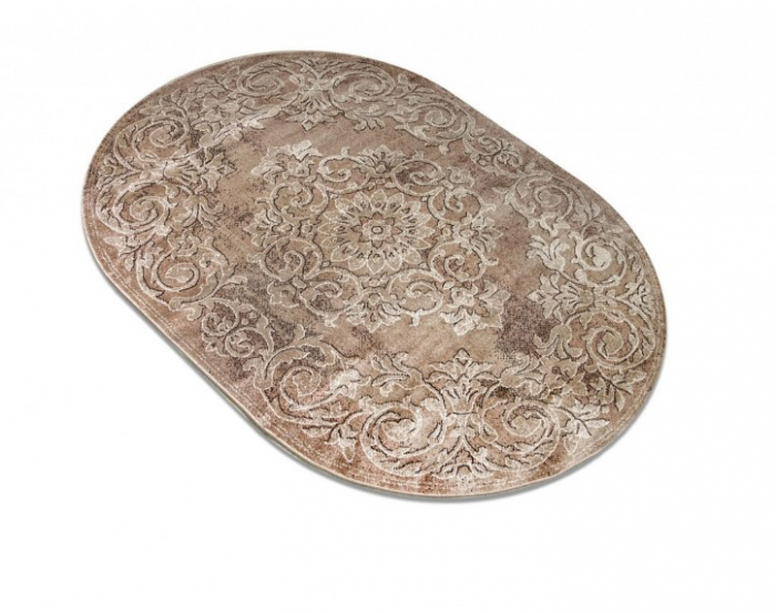 Covor Living/ Dormitor, Model Mira 24016/132, Oval, Maro [3]