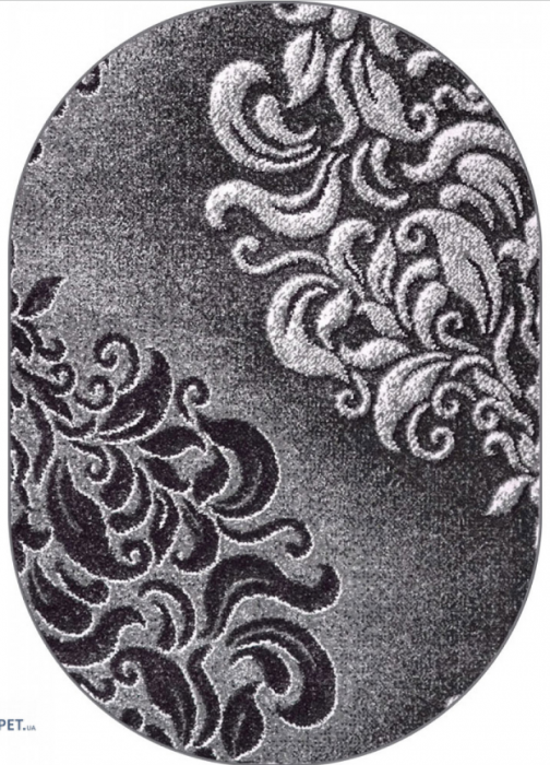 Model Mira 24031/619, Covor Oval, Gri [3]