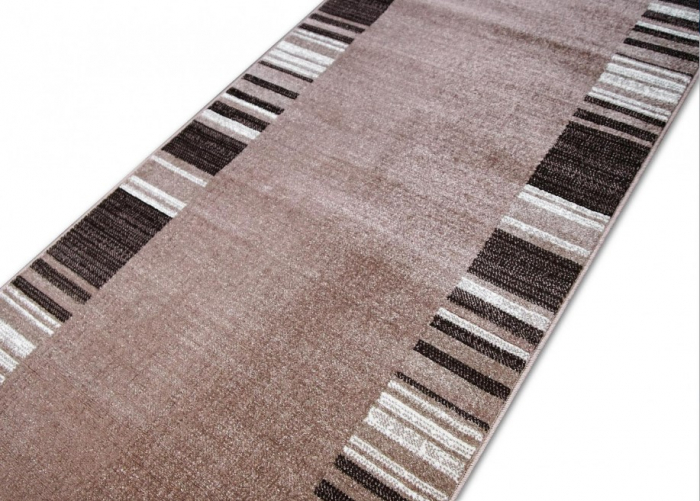 Traversa Hol, Model Mira 24070/120, Festonata, Latime 60 cm, Maro [3]