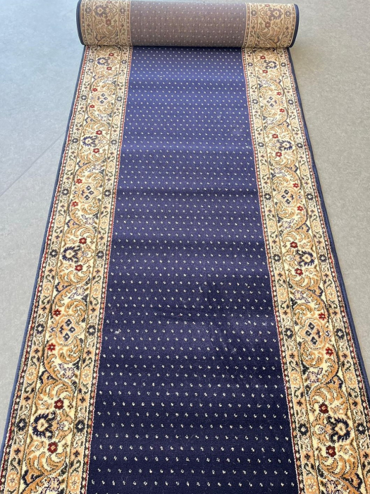 Travesa Biserica, Model Rada 588/808, Festonata Latime 80 cm, Bleumarin [1]