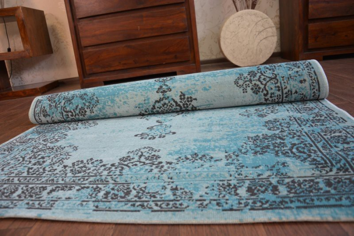 Model Vintage 22206-044, Covor Belgian, Blue [3]
