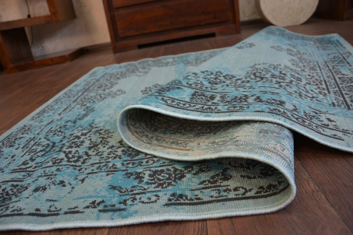 Model Vintage 22206-044, Covor Belgian, Blue [4]