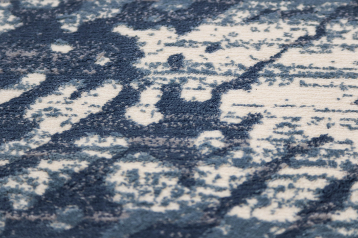 Covor Sufragerie/ Dormitor, Model Abstract liniar Toscana 4L, Covor Egiptean, Albastru deschis / gri-albăstrui [6]