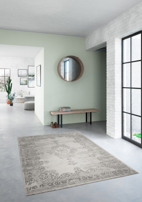 Model Valencia 22206-666, Covor Belgian, Gri [11]