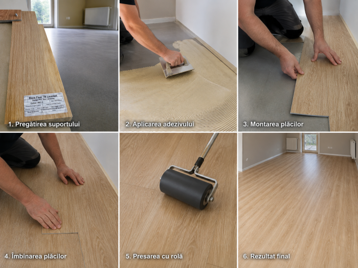 Parchet LVT 8821-2 Bej Aspect Lemn – Pardoseală Vinil 2.5 mm, Clasa Trafic 33. Super Pret 89.99 lei/mp! [4]