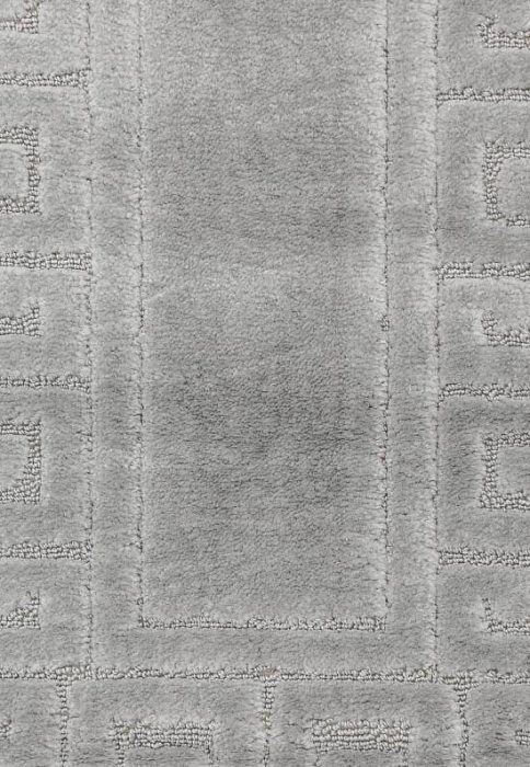 Covor baie, Set 2 bucati, Antiderapant, Ethnic 2504, Gri [5]