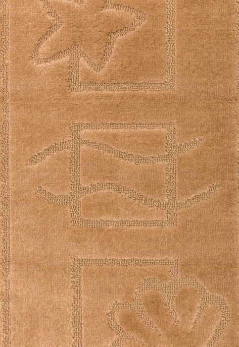 Set 2 Covorase antiderapante de baie, Maritime 2546, Bej, 60x100/50x60 cm [4]