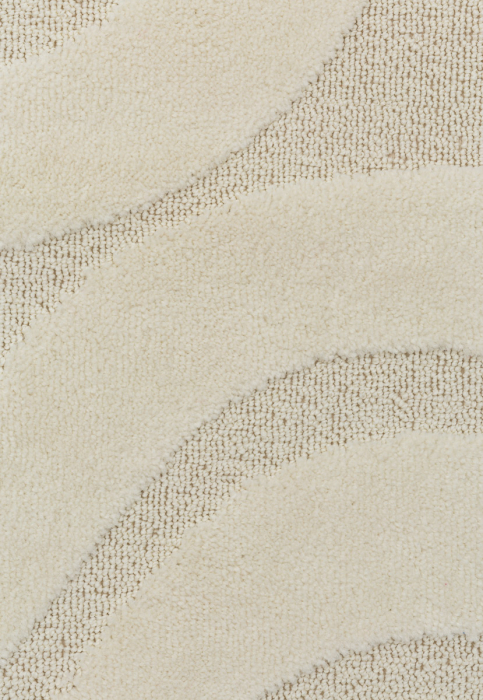 Set 2 Covorase antiderapante de baie, Symphony 2517 Ecru, Diverse Marimi [6]