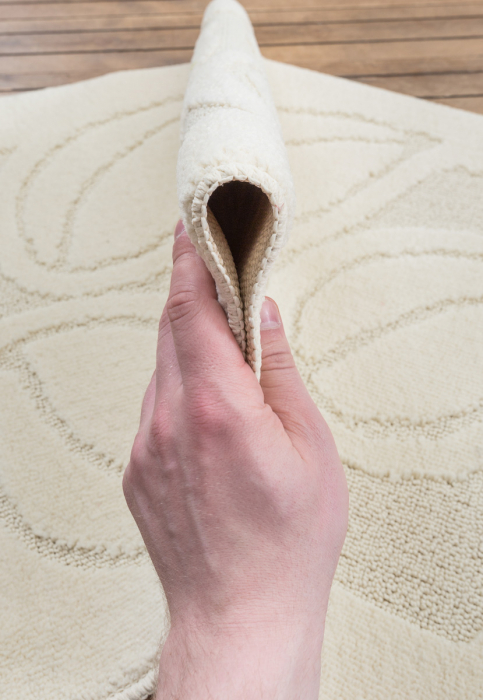 Set 2 Covoras baie, Flora 2517 Ecru, 60x100 cm, 50x60 cm [6]