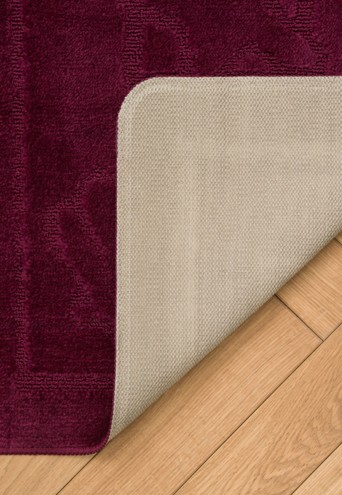 Set 2 covorase baie, Antiderapant, Maritime Aubergine, 60x100/50x60 cm [2]