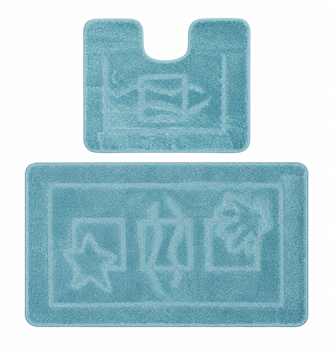 Set 2 covorase baie Maritime 2534 Star Blue [2]
