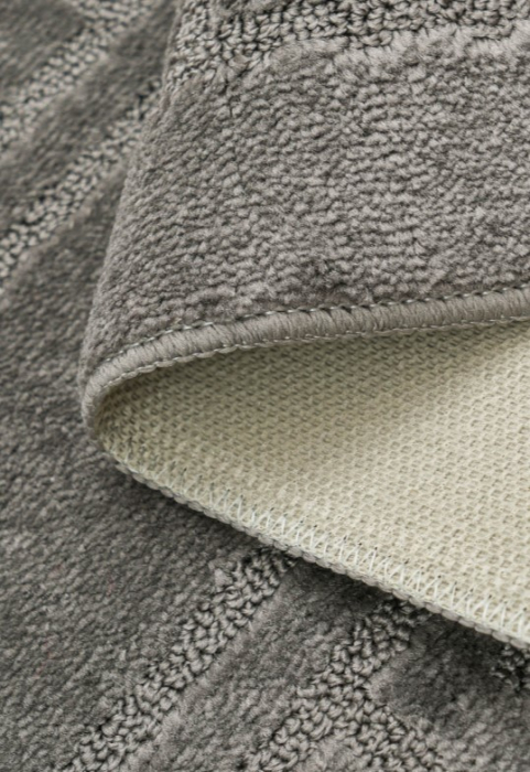 Set 2 Covorase de baie, Antiderapante, Ethnic 2503, Gri Inchis [2]