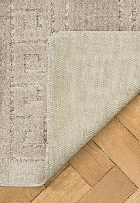 Set 2 Covorase de baie, Antiderapante, Ethnic 2521, Crem/Gri [2]