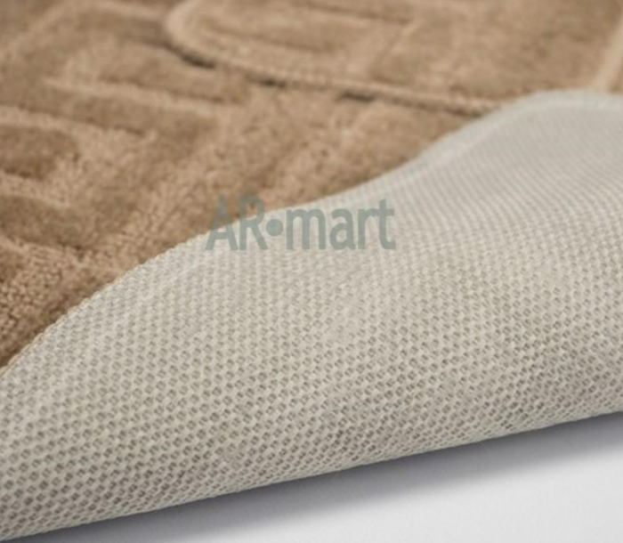 Set 2 Covorase de baie, Antiderapante, Ethnic 2519, Bej Inchis [2]