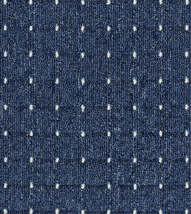 Traversa Antiderapanta Hol/Bucatarie, Model Stanford Blue Sugar, Albastru [2]