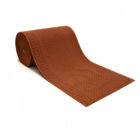 Traversa Antiderapanta Hol/Bucatarie, Model Stanford Clay Beige, Portocaliu [2]