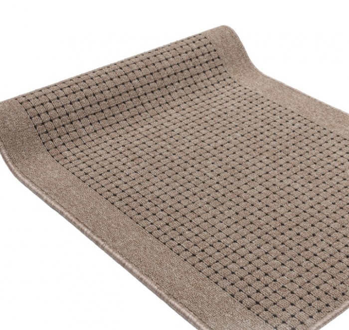 Traversa Antiderapanta Hol/Bucatarie, Model Lester Mocha, Latime 100 cm, Bej [1]