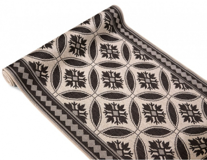 Traversa Bucatarie 19656/19, Flex Antiderapant, Crem/Maro [2]