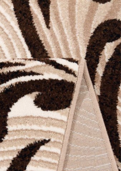 Model Cappuccino, Traversa Crem/Maro, Festonata, Latime 100 cm [3]