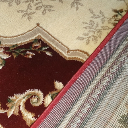 Traversa Hol, Model Lotos 574/210, Festonata la capete, Latime 120 cm, Rosu [5]