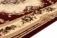 Traversa Hol, Model Lotos 574/210, Festonata Latime 80 cm, Rosu [3]
