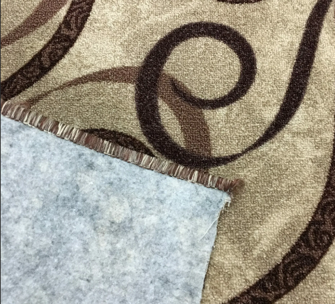 Traversa Model Print 1304, Latime 2 m, Crem/Maro 820 gr/mp [4]