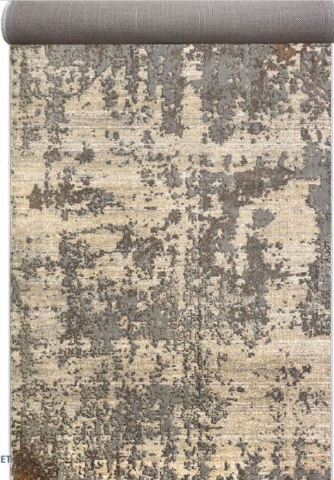 Traversa Festonata, Model Anny 33002/679, 115 cm, Crem/Gri [2]