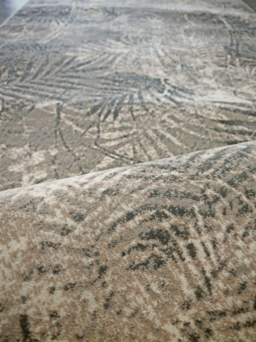 Traversa Festonata, Model Anny 33039/160, Latimea 0.95 cm,Bej/Gri [3]