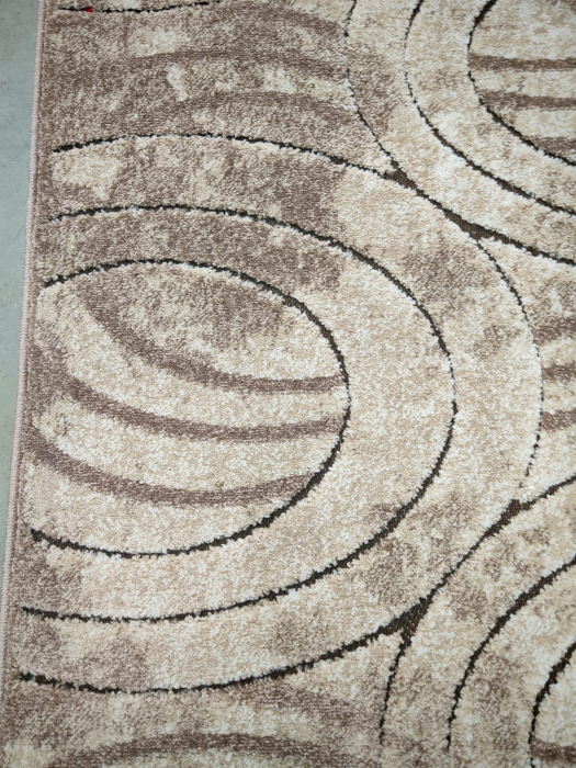 Traversa festonata, Model Fashion 32006/120, Crem/Maro Latime 120 cm [4]