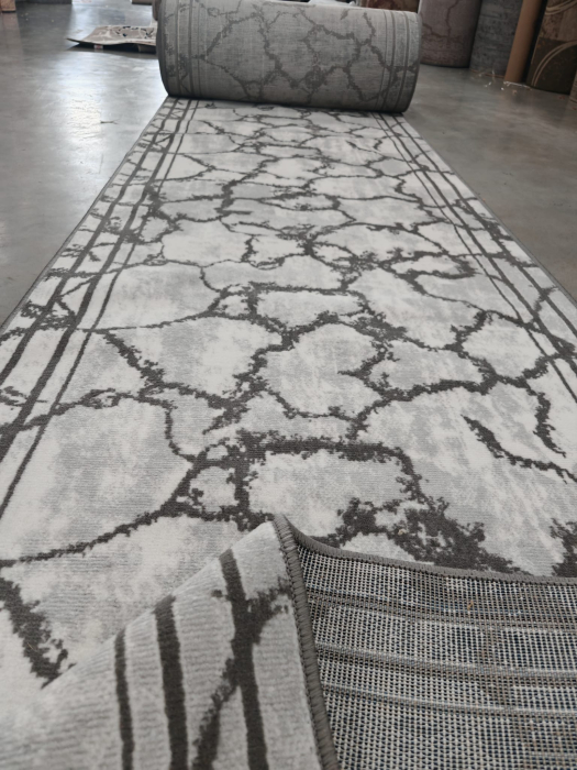 Traversă FRIDA 10457, Model Modern Abstract, pentru Hol și Coridor, Festonata la capete [4]