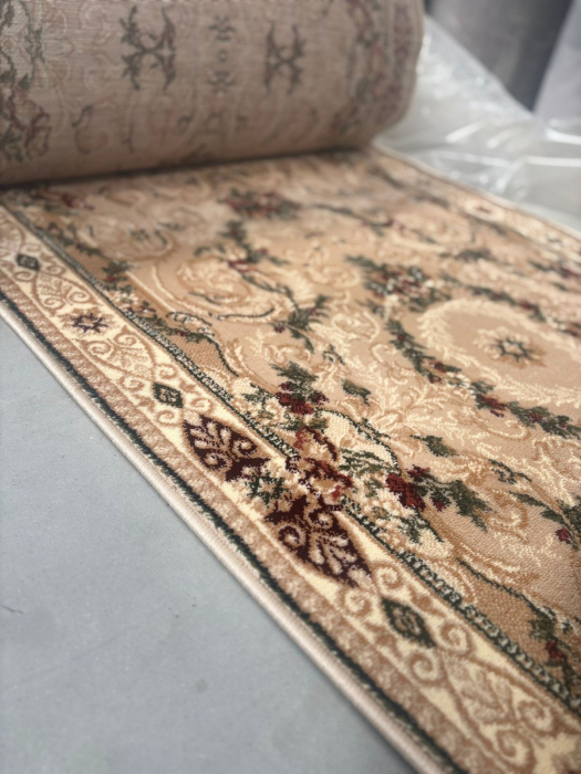 Traversa Hol, Model Clasic 15002/110, Festonata Latime 120 cm, Crem/Bej [5]
