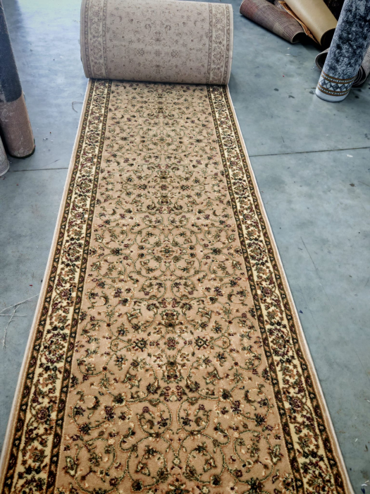 Traversa Hol, Model Clasic 1555/110, Festonata, Latime 100 cm, Crem/Bej [7]