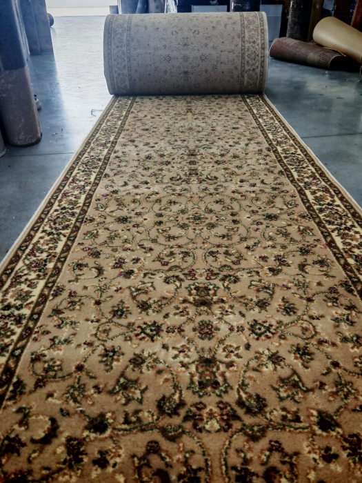 Traversa Hol, Model Clasic 1555/110, Festonata Latime 150 cm, Crem/Bej [3]