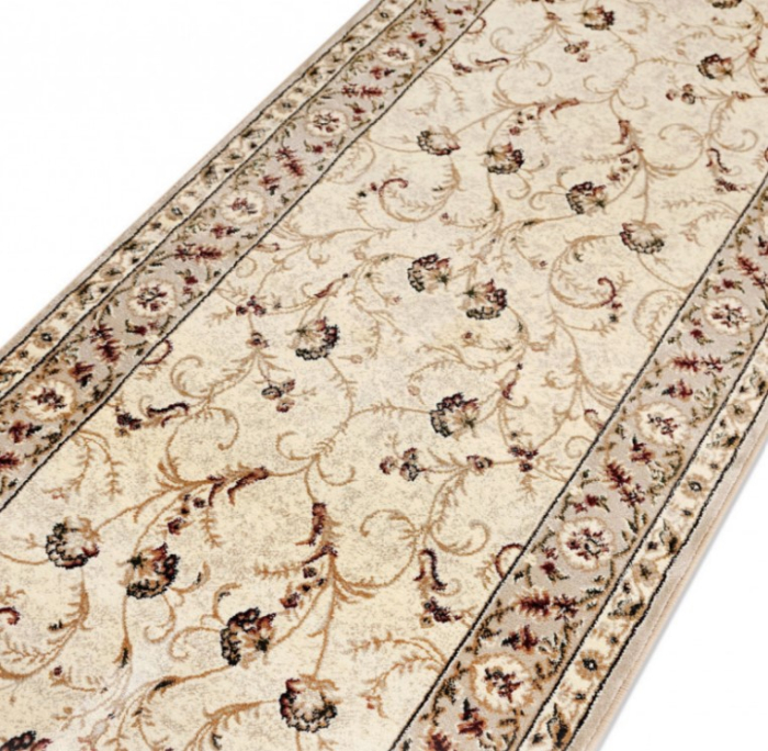 Traversa Hol, Model Clasic 523/100, Festonata, Latime 60 cm, Crem [2]