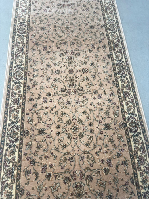 Traversa Hol, Model Clasic 1555/110, Festonata, Latime 100 cm, Crem/Bej [6]