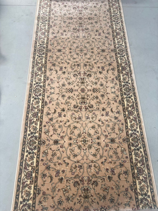 Traversa Hol, Model Clasic 1555/110, Festonata Latime 60 cm, Crem/Bej [7]