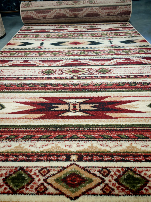 Traversa Hol, Model Lotos 15080/120,Festonata, Latime 200 cm, Multicolor [6]