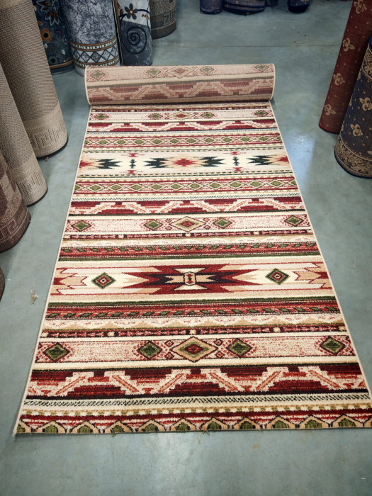 Traversa Hol, Model Lotos 15080/120,Festonata, Latime 200 cm, Multicolor [5]
