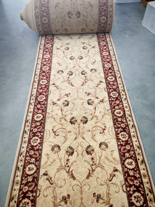 Traversa Hol, Model Lotos 523/120, Bej/Rosu, Latime 120 cm [5]