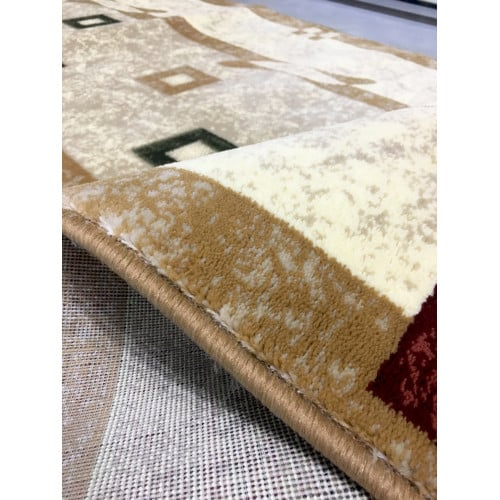 Traversa Hol, Model Lotos 579/110, Festonata la capete, Latime 60 cm, Crem/Bej [3]
