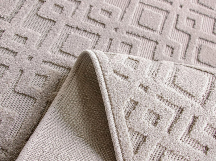 Traversa Hol, Model Oksi 38011/202, Festonata Latime 120 cm, Bej [2]