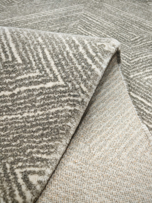 Traversa Hol, Model Opus 54355/670, Latime 100 cm, Festonata, Gri [3]