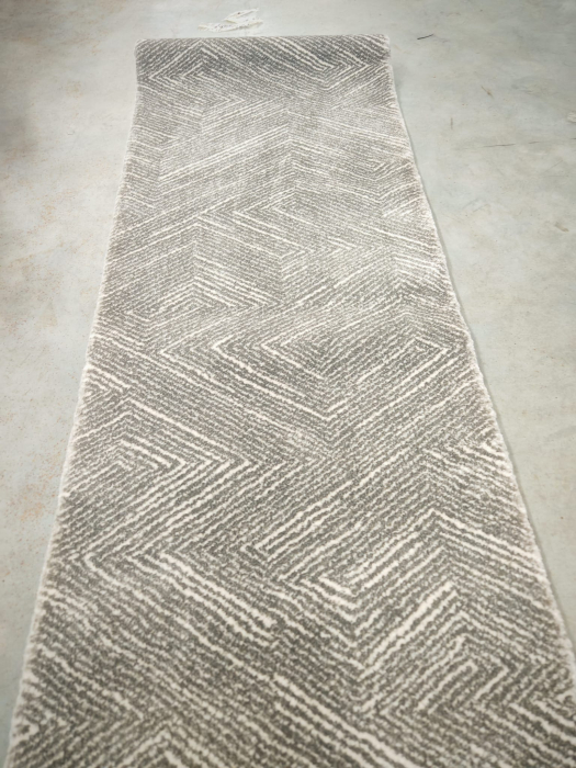 Traversa Hol, Model Opus 54355/670, Latime 60 cm, Festonata, Gri [4]