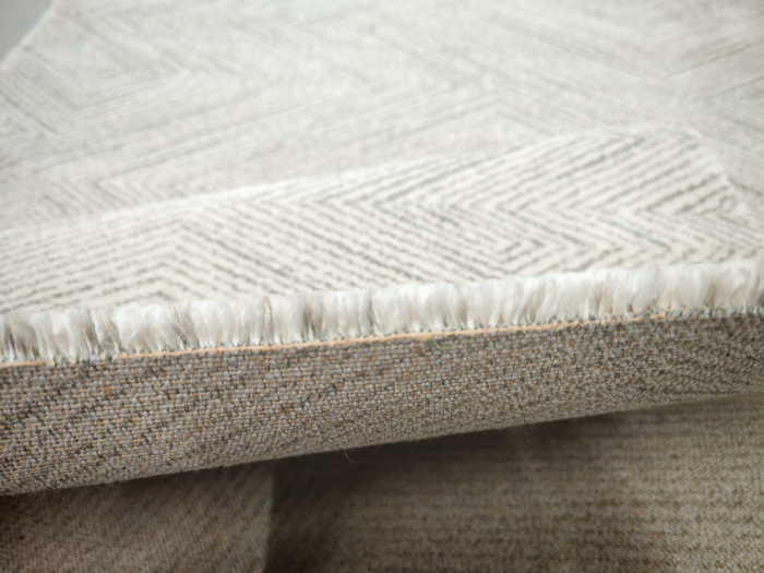 Traversa Hol, Model Opus 54355/750, Latime 120 cm, Festonata, Crem/Gri [5]