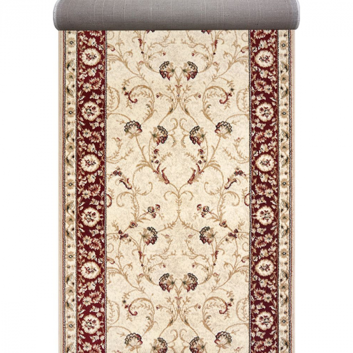 Traversa Lotos 523, Bej/Rosu, Latime 120 cm, 1800 gr/mp [5]
