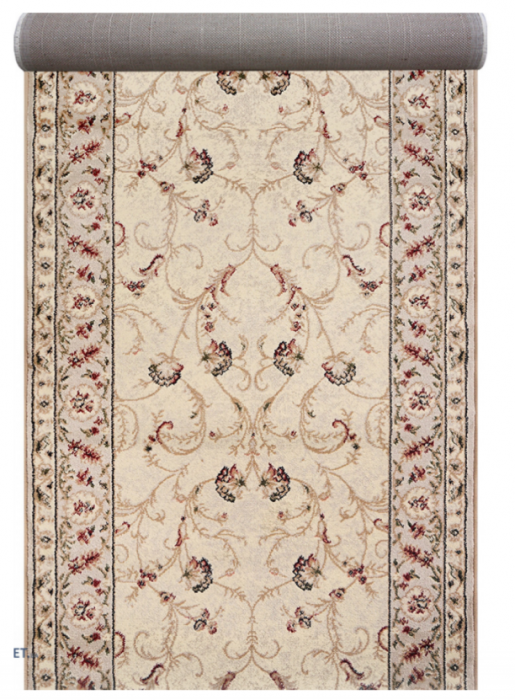 Traversa, Model Lotos 523/100, Festonata , Crem/Bej, Latime 150 cm [1]